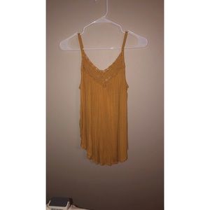 Mustard yellow flowy top from Xhilaration, size medium